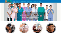Desktop Screenshot of lifenethealthcare.com